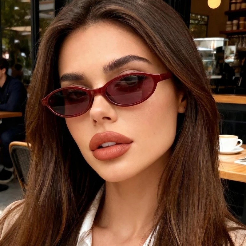New Retro Sexy Cat Eye Sunglas - Vintage Fashion Streetwear ulasan dan harga