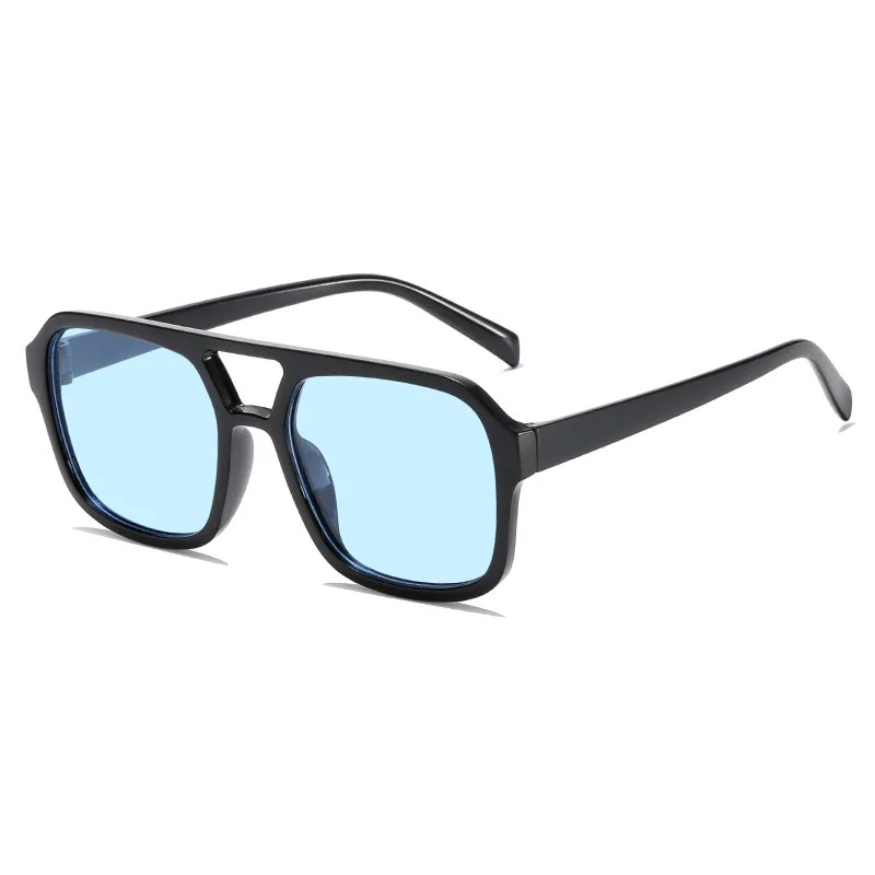 New Pc Frame Round Sunglasses  - Vintage Fashion Streetwear ulasan dan harga