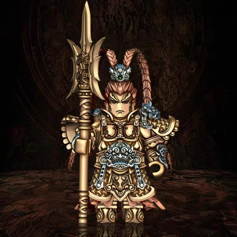Lu Bu Ornament Charms Desktop  - Vintage Fashion Toys ulasan dan harga