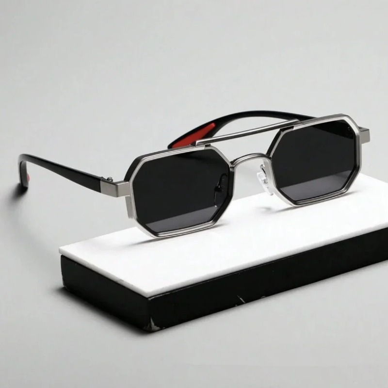 Vintage Square Sunglasses for  - Vintage Fashion Streetwear ulasan dan harga