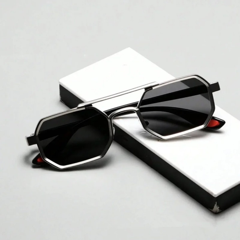 Vintage Square Sunglasses for  - Vintage Fashion Streetwear ulasan dan harga