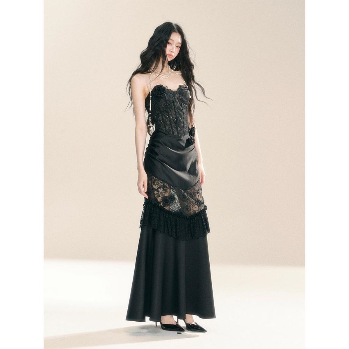 Vintage Gothic Grunge Y2k Lace - Vintage Y2K ulasan dan harga