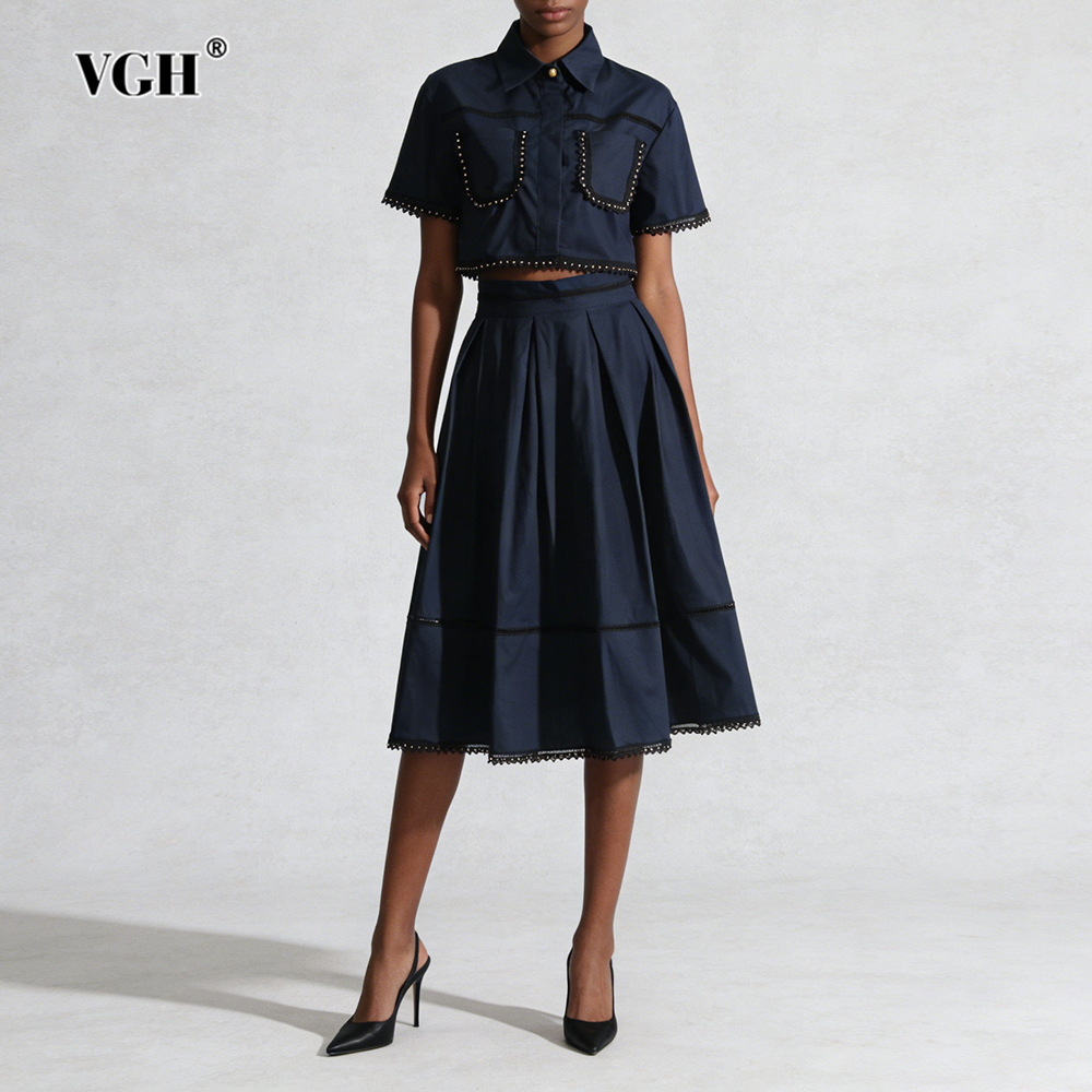 VGH Courtly Style Casual Vinta - Vintage Fashion Style Female ulasan dan harga