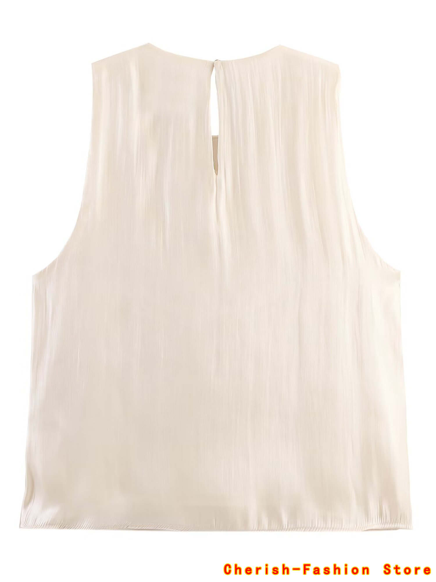 Women Fashion Beige Tierred Ru - Vintage Fashion Style Female ulasan dan harga