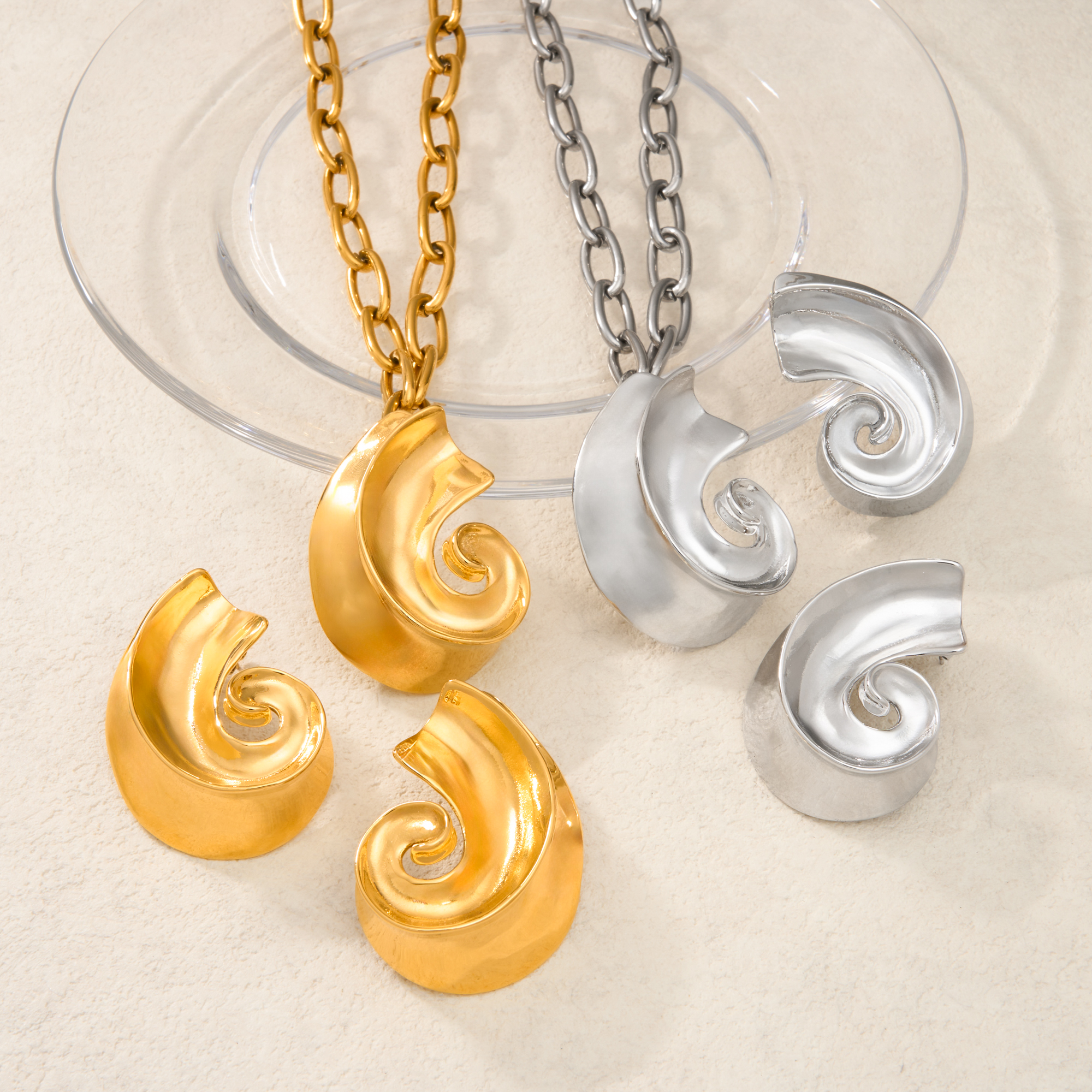 DASEIN New Vintage Snail Irreg - Vintage Fashion Vogue ulasan dan harga