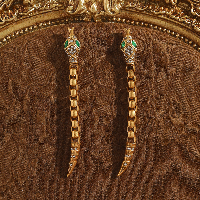 Drop Earring Vintage For Women - Vintage Fashion Vogue ulasan dan harga