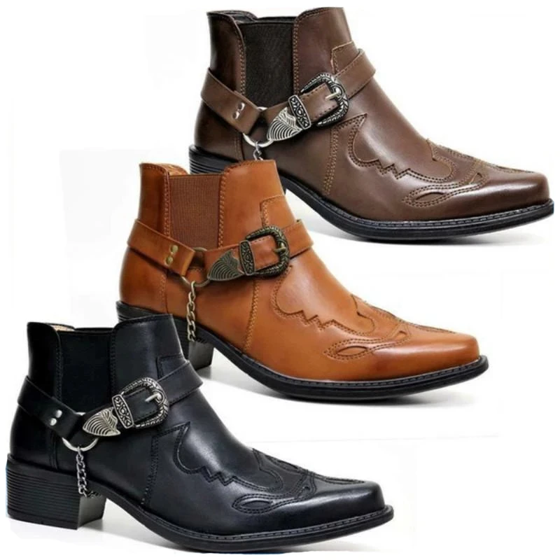 Fashion 2025 Men's Vintage Cow - Vintage Fashion Streetwear ulasan dan harga