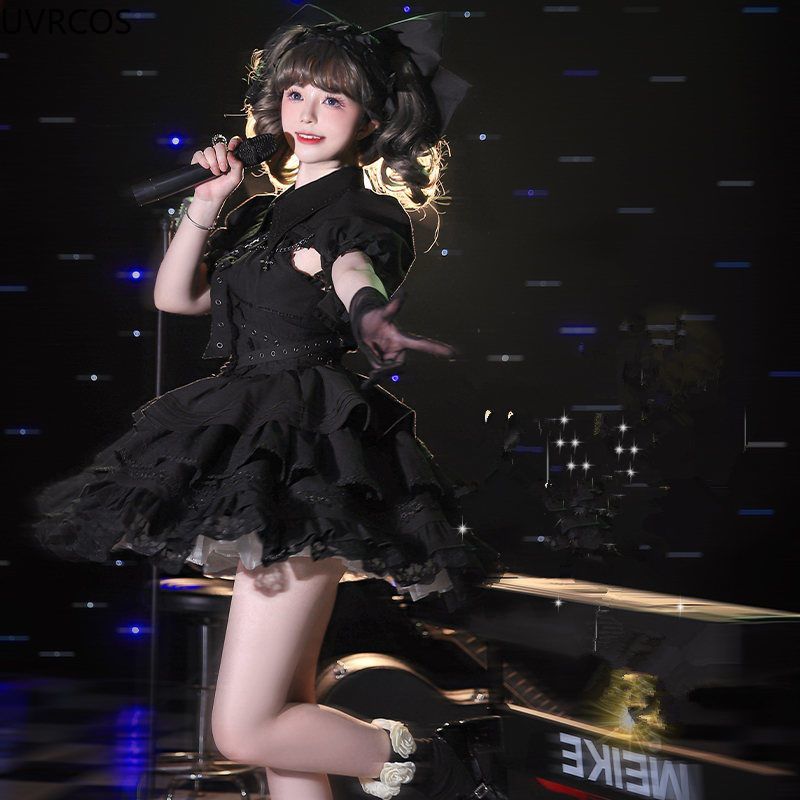 Victorian Gothic Lolita Jsk Dr - Vintage Y2K ulasan dan harga